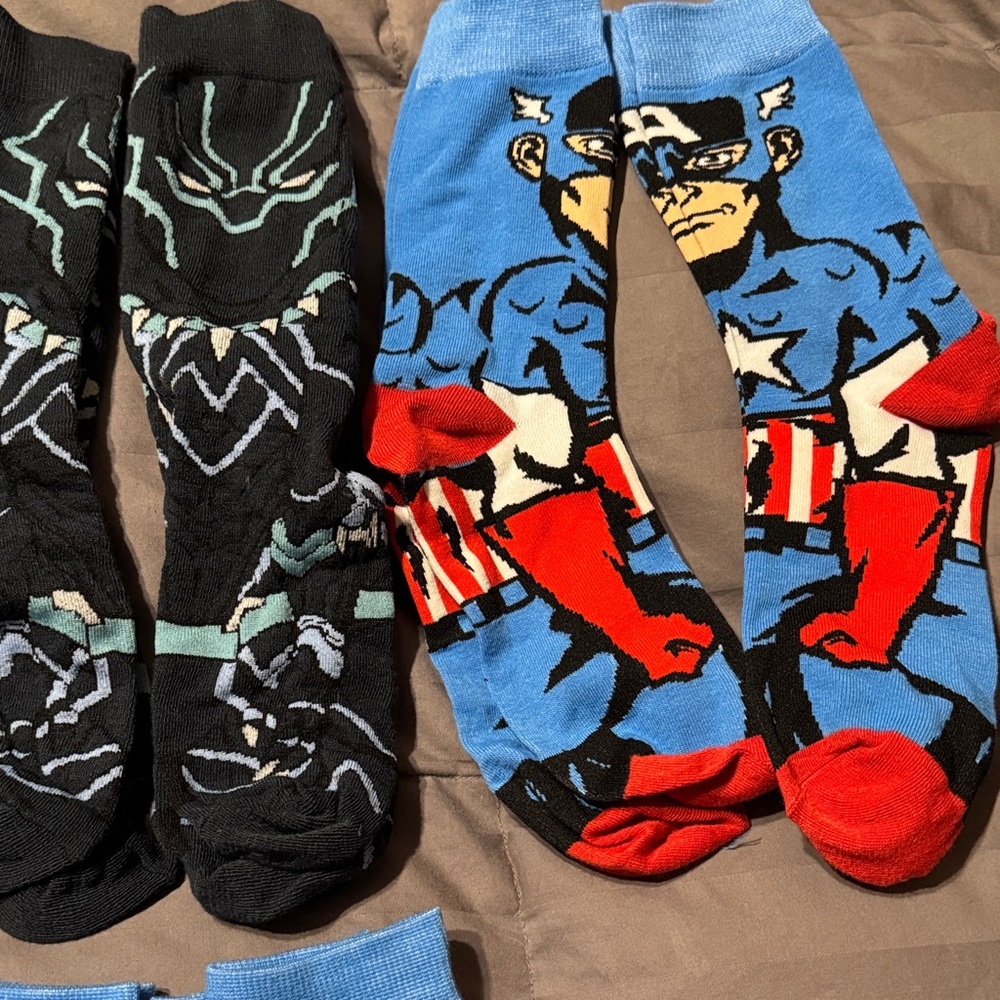Colorful Cartoon/Comic Character Socks Set - Picture 6 of 6